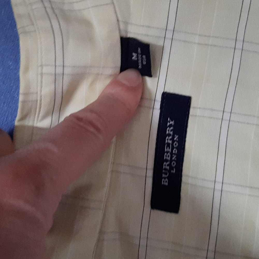 Burberry mens dress shirt - Picture 5 of 5